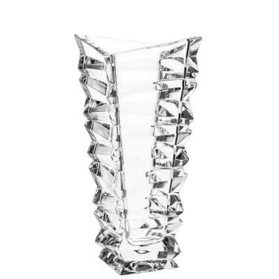 Krištáľová váza Roc vase 30,5 cm