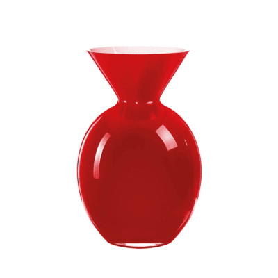 Váza PALLO červená H30 cm
