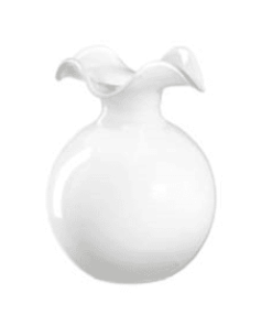 Váza ELIOT biela latté H15 cm