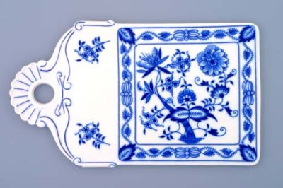 Cibulák – Podnos na chlieb 27,5 cm – originál cibuľový porcelán 1. akosť