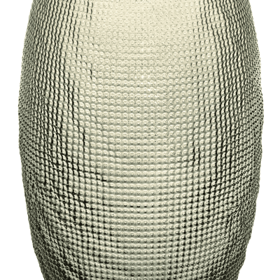 Váza DIAMAN béžová H29 cm D17,5 cm