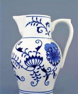 Cibulák – Džbán vysoký 0.90 l – originál cibuľový porcelán 1. akosť