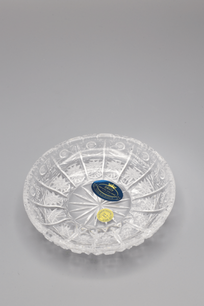 Krištáľový brúsený tanier ÚSVIT 11 cm